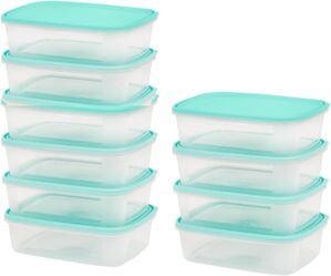 [10 Packs Snap-On Airtight containe...