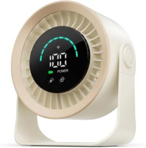 Mini Desk Fan, Small USB Rechargeab...
