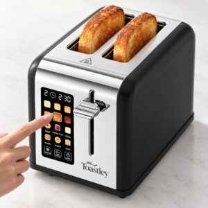Toastley 2 Slice Smart Toaster with...