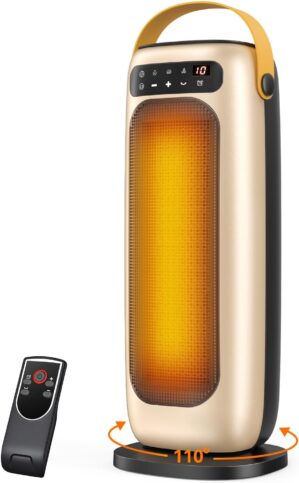 Electric Heater, 1500W PTC Ceramic ...