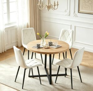 Menaka Round Dining Table and Chair...