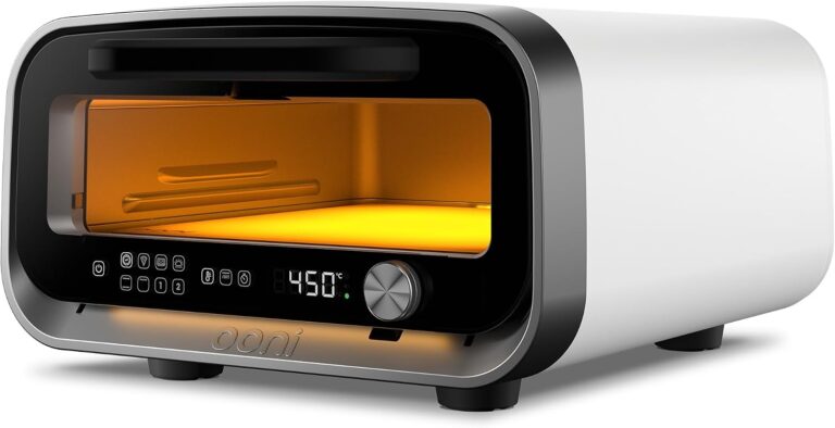 Ooni Volt 2 Electric Indoor Pizza Oven - Versatile Countertop Electric Indoor Oven, Cook 12 Inch Pizzas and More - Polar White