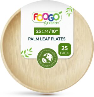 FOOGO Green 25pcs Disposable Palm L...