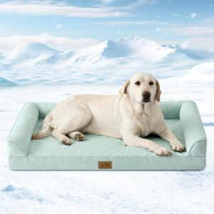COZY KISS Cooling Dog Bed for Large...