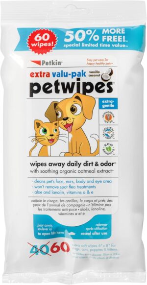 Petkin Eco pet Wipes