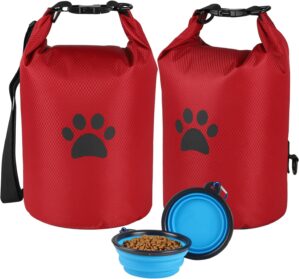 Compact Dog Travel Bag 2-Pack, 11 l...