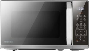 TOSHIBA 20L Black Silver Mirror Mic...