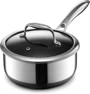 HexClad 2 Litre Hybrid Nonstick Sau...