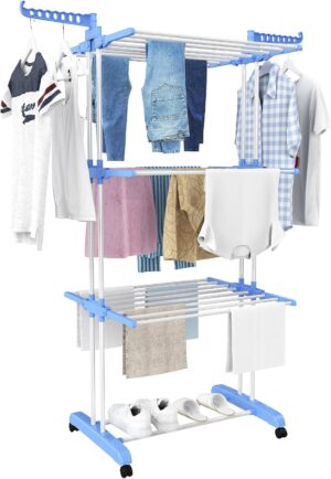 Airer Clothes Drying Rack, 4-Tier F...