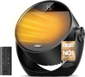 Dreo 1500W Portable Electric Heater...
