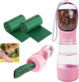 3 PCS SET Dog Water Bottle, for Wal...