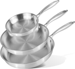 Stainless Steel Frying Pan Set – ...