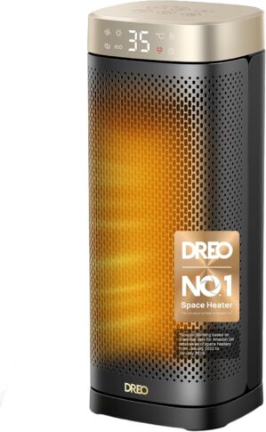 DREO 16 Inch Electric Heater, Energ...