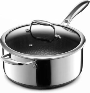 HexClad Hybrid Nonstick 4.7-Litre S...