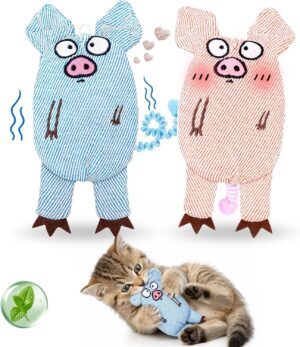 Catnip Toys (2 Pcs) – 8,000mg Nat...