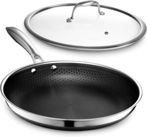 HexClad 30 cm Hybrid Nonstick Fryin...
