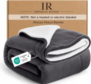 IR Imperial Rooms Sherpa Fleece Thr...