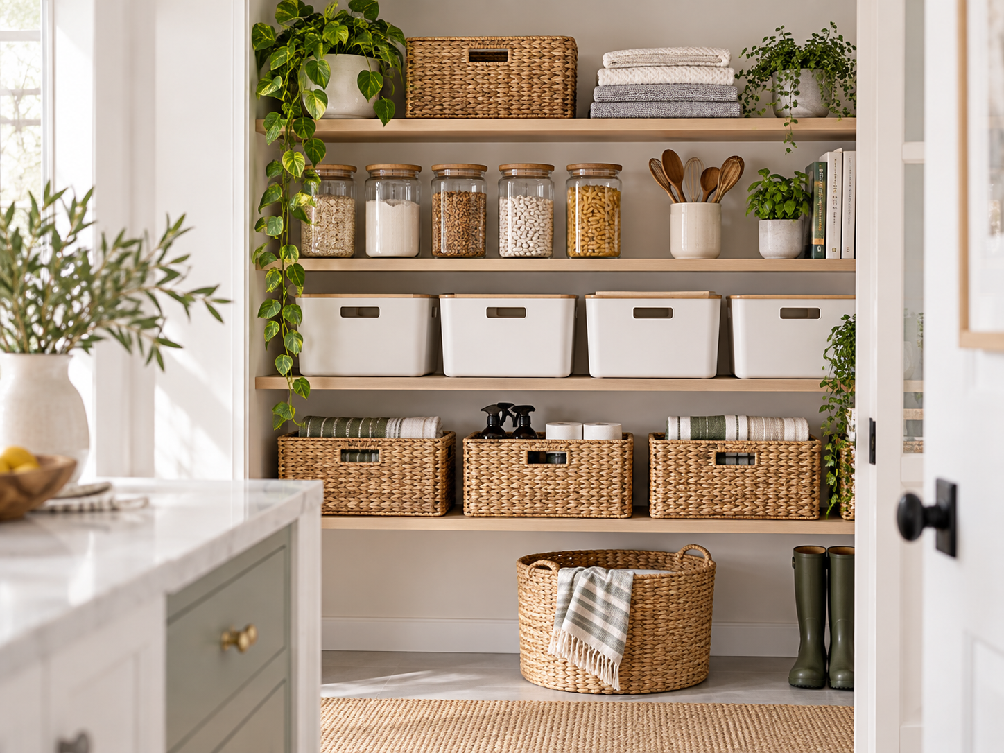Organised modern storage