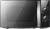 TOSHIBA 20L Black Silver Mirror Microwave Oven,700W Manual Solo Compact Countertop Microwave With 5 Power Levels, Automatic Defrost, Clock and Timer, Easy Clean, Perfect for 9” Pizza, MW2-MM20PF(MBS)