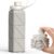 BEAUTAIL Collapsible Water Bottle 610 mL, Silicone Travel Water Bottle