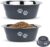 PETTOM 2 Pack Dog Bowls Stainless Steel 860ML
