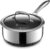 HexClad 3 Litre Hybrid Nonstick Saucepan with Lid, Dishwasher & Oven Safe