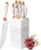 lapelux Kitchen Knife Set – 6 Piece Stainless Steel Knife Set with Block.