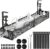 Cable Management, 25.3” Under Desk Cable Management Tray No Drill