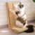 CheerPals Cat Scratching Board with Solid Beech Wood -105° Ergonomic Design